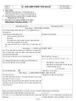 Giáo án Đại số 7 - Tiết 51: Khái niệm về biểu thức đại số