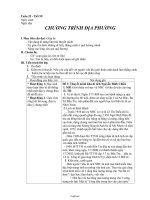 Giáo án Ngữ văn 8 Tuần 25 - Tiết 99: Chương trình địa phương