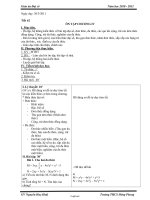 Giáo án lớp 7 môn học Đại số - Tiết 62: Ôn tập chương IV