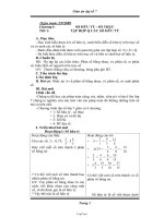 Giáo án môn Đại số lớp 7 (cả năm)