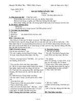 Giáo án Ngữ văn 6 - Kỳ 2 - Trường THCS Khúc Xuyên