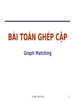 BÀI TOÁN GHÉP cặp (lý THUYẾT đồ THỊ SLIDE) 