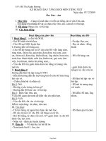 Kế hoạch dạy tăng buổi môn Tiếng Việt - Tuần 15