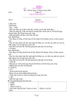 Thiết kế bài học khối lớp 4 - Tuần 3