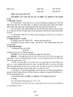 Giáo án Ngữ văn 8 tiết 116 bài 31: Tập làm văn: Tìm hiểu các yếu tố tự sự và miêu tả trong văn nghị