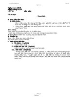 Giáo án Ngữ văn 8 kì 1 - Trường THCS Nhất Hoà