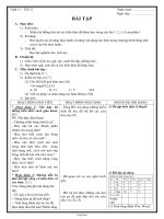 Giáo án Tin học khối 7 tiết 21: Bài tập