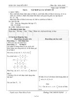 Bài giảng môn học Đại số lớp 7 - Tiết 1: Tập hợp q các số hữu tỉ (Tiết 17)
