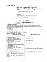 Giáo án Lớp 2 - Tuần 7 - Năm học 2009-2010