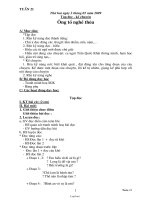 Giáo án lớp 3 tổng hợp - Tuần 21 năm 2009