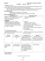 Giáo án môn học lớp 4 - Tuần dạy 28