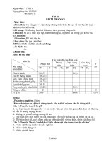 Giáo án Ngữ văn Lớp 6 - Tiết 28: Kiểm tra văn - Năm học 2011-2012