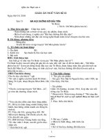 Giáo án Đại số khối 7 - Tiết 52: Giá trị của một biểu thức đại số