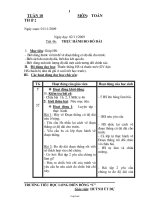 Giáo án các môn khối 3 - Tuần 10