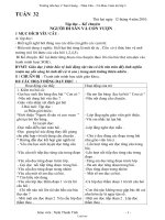 Giáo án Lớp 3 - Tuần 32 - Năm học 2009-2010 - Nịnh Thanh Tính