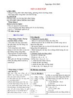 Giáo án Vật lí Lớp 8 - Tiết 33: Bài tập - Năm học 2011-2012