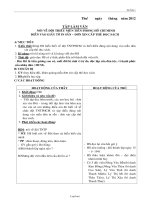 Giáo án Tập làm văn 3 tuần 1: Nói về đội thiếu niên tiền phong Hồ Chí Minh. Điền vào giấy tờ in sẵn – đơn xin cấp thẻ đọc sách