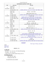 Giáo án Lớp 2 - Tuần 24 - Năm học 2011-2012 (Chuẩn kiến thức kỹ năng)