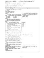 Giáo án Tiếng việt 4 - Tiết 48: Ôn luyện tập làm văn