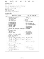 Giáo án các môn khối 3 - Tuần 4