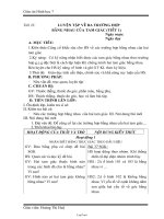 Giáo án môn học Hình học lớp 7 - Học kì II