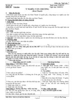 Giáo án Ngữ văn 7 - Tuần 25 - Lê Thị Trang - Năm học 2012-2013