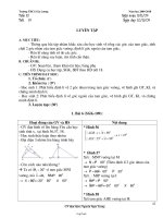 Giáo án môn Hình học lớp 7, kì I - Tiết 19, 20