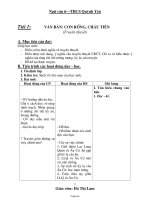 Giáo án Tự nhiên và xã hội Lớp 3 - Học kỳ II - Nguyễn Thị Thúy