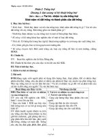 Giáo án Công nghệ Khối 6 - Tiết 32: Ôn tập (Tiếp theo)