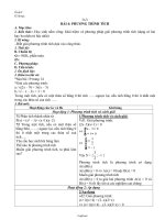 Giáo án môn Đại số 8 tiết 45: Phương trình tích