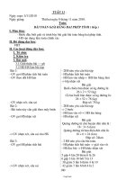 Giáo án tổng hợp Tuần 11 Lớp 3 năm học 2010