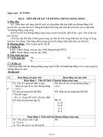 Bài giảng môn học Hình học lớp 7 - Tiết 8 : Tiên đề Ơclit về đường thẳng song song