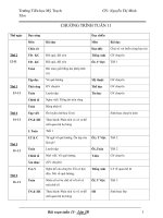 Giáo án Lớp 3 Tuần 11 - Trường Tiểu học Mỹ Trạch