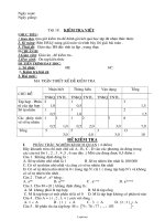 Giáo án môn học Số học lớp 6 - Tiết 18: Kiểm tra viết