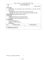 Giáo án môn Đại số 6 - Trường THCS Liên Lập - Tiết 56: Ôn tập học kỳ I