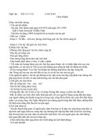 Giáo án Ngữ văn Lớp 6 - Tiết 111+112: Lao xao của Duy Khán