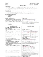 Giáo án môn Hình học lớp 6 - Tuần 6 - Tiết 6 - Luyện tập