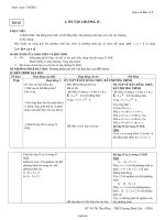 Giáo án Đại số 8 - THCS Lương Định Của - Tiết 65: Ôn tập chương IV