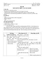 Giáo án môn Công nghệ 7 tiết 30: Sản xuất thức ăn vật nuôi