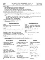 Giáo án môn học Đại số khối 7 - Tiết 4: Giá trị tuyệt đối của một số hữu tỉ. cộng, trừ, nhân, chia số thập phân