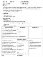 Giáo án Vật lí Lớp 8 - Tiết 24, Bài 21: Nhiệt năng - Năm học 2009-2010 - Phan Ngọc Lan