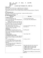 Giáo án Môn Ngữ pháp - Bài: Luyện tập về động từ