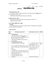 Giáo án Chính tả 1 - Trường TH Nguyễn Bình