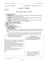 Giáo án Vật lý Lớp 8 - Bài 1 đến 11 - Năm học 2009-2010 - Đinh Ngọc Thi