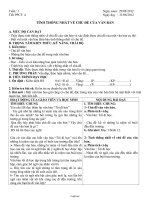 Giáo án Ngữ văn Lớp 8 - Tiết 4: Tính thống nhất về chủ đề của văn bản - Năm học 2012-2013