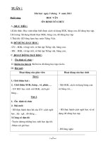 Giáo án Học vần Lớp 1 - Cả năm