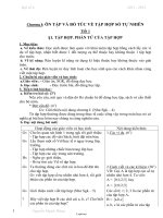 Giáo án lớp 6 môn Đại số - Tiết 1 - Bài 1: Tập hợp. Phần tử của tập hợp (Tiếp)