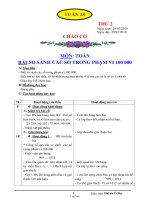 Bài soạn Đại số 8 tiết 33: Phép chia các phân thức đại số