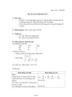 Giáo án môn Đại số 6 - Tiết học 78, 79