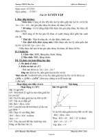 Giáo án môn Hình học lớp 6 - Tiết 19: Luyện tập